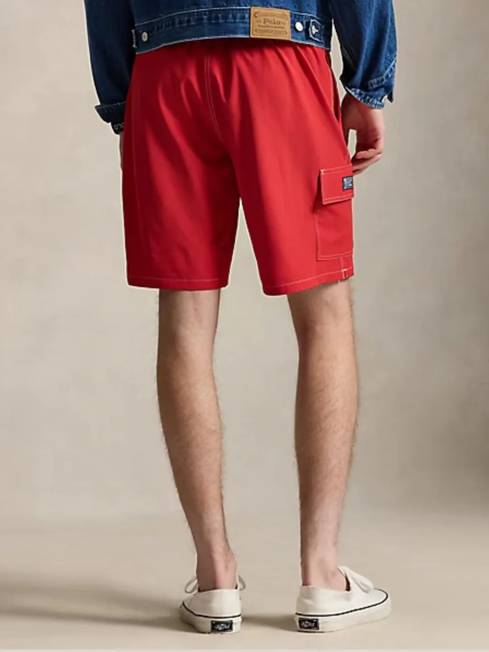 Polo by Ralph Lauren 8.5-Inch Kailua Classic Fit Swim Trunk Red Men’s XXL